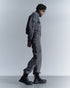 CODE MAZE ECO FABRIC BOMBER JACKET -GRAY (BAMBOO CHARCOAL)-